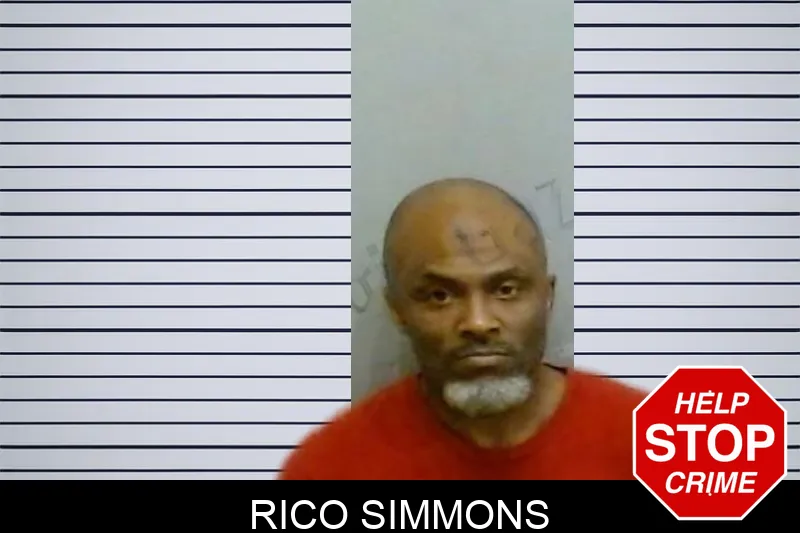 Rico Simmons Mugshots