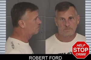 Robert Ford mugshot