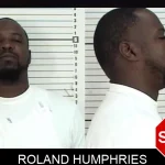 Roland Humphries Mugshots