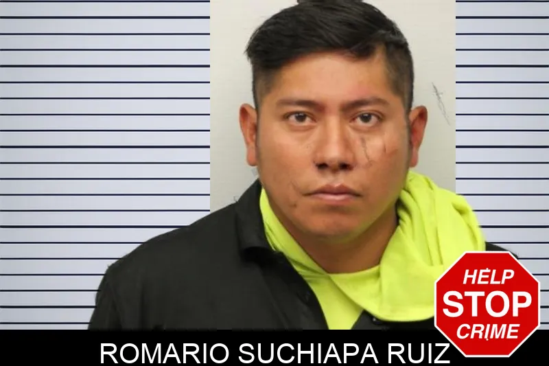 Romario Suchiapa Ruiz mugshot – Chatham County , Georgia Romario Suchiapa Ruiz mugshot