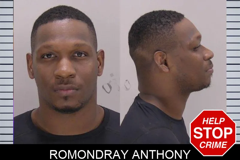 Romondray Anthony Mugshots