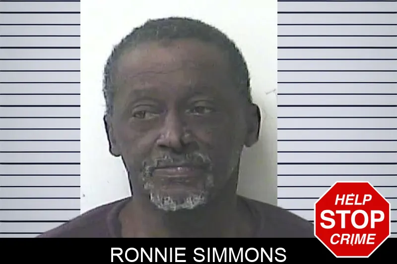 Ronnie Simmons Mugshots