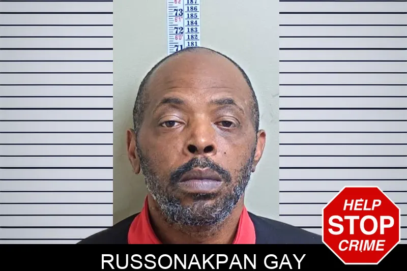 Russonakpan Gay mugshot – Gwinnett County , Georgia Russonakpan Gay mugshot