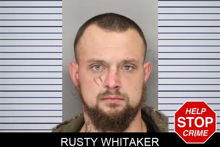 Rusty Whitaker mugshot – Cobb County , Georgia Rusty Whitaker