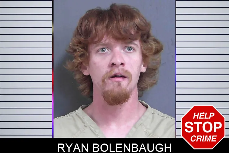 Ryan Bolenbaugh Mugshots