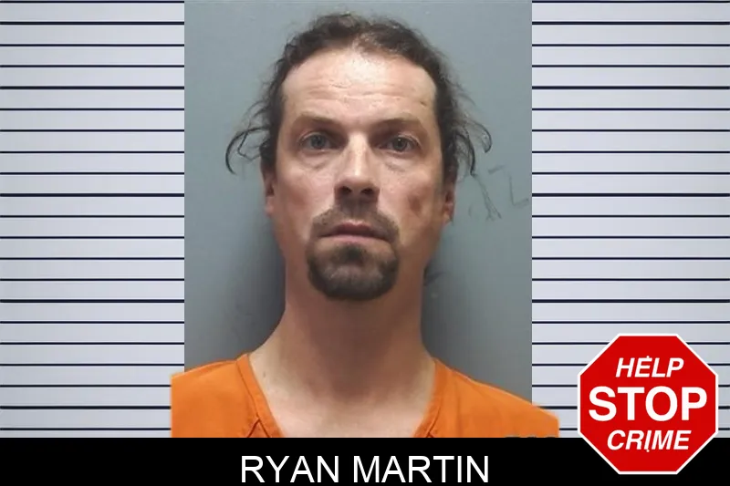 Ryan Martin Mugshots