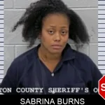 Sabrina Burns Mugshots