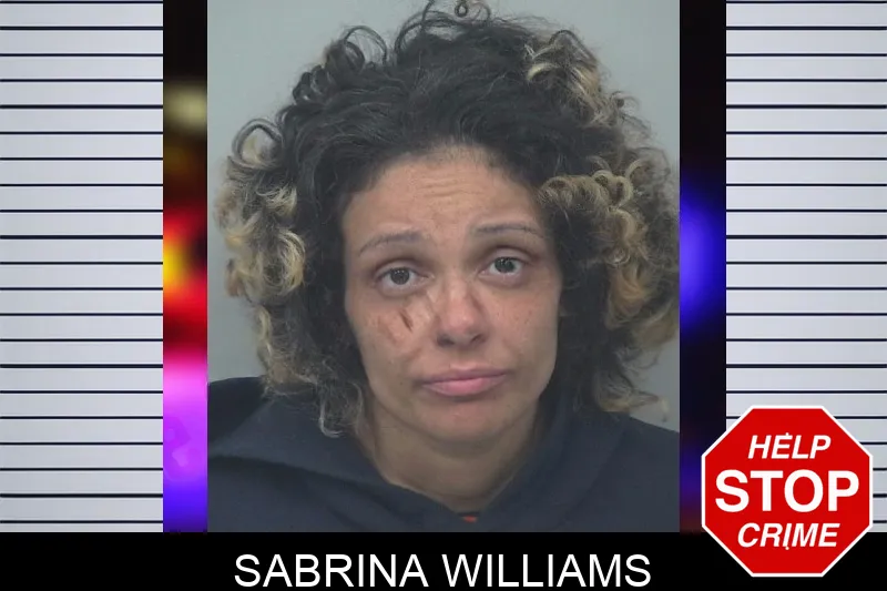 Sabrina Williams mugshot