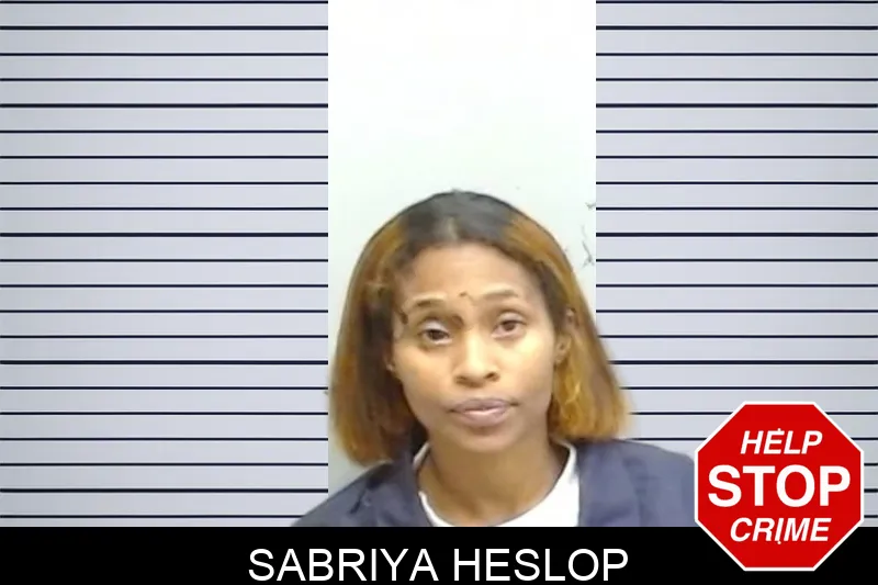 Sabriya Heslop Mugshots