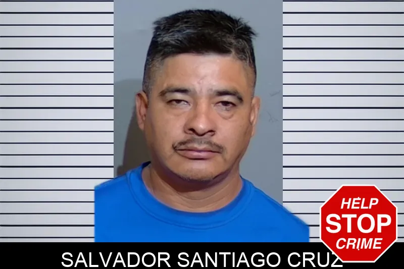 Salvador Santiago Cruz Mugshots