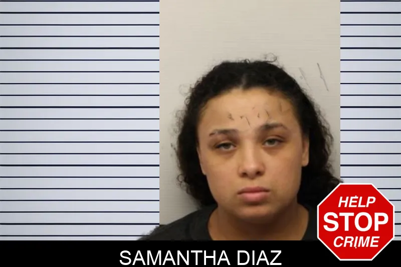 Samantha Diaz mugshot