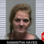 Samantha Hayes Mugshots