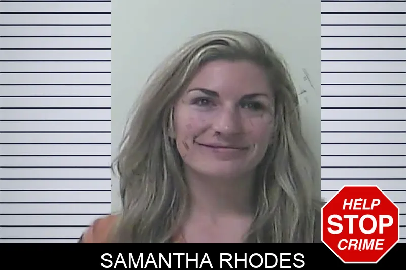 Samantha Rhodes Mugshots