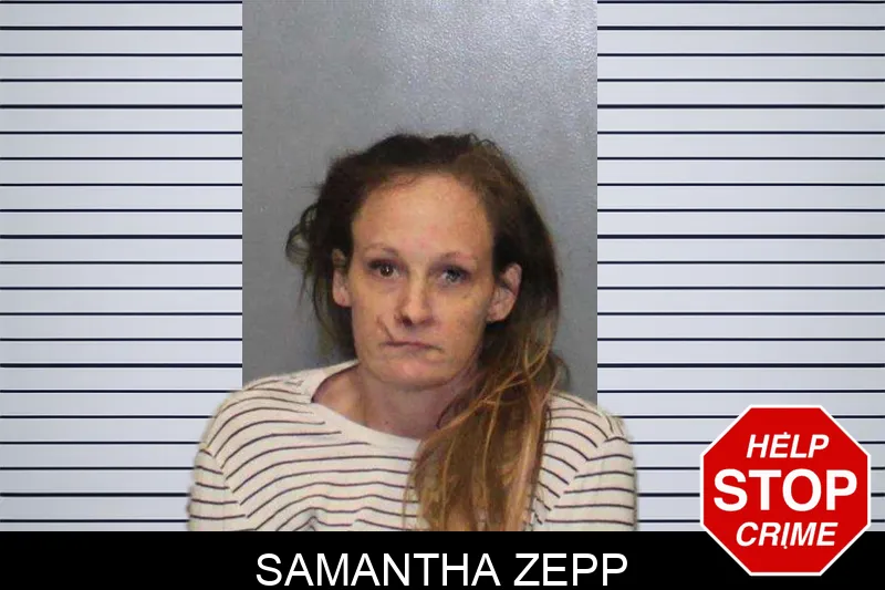 Samantha Zepp Mugshots