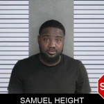Samuel Height Mugshots