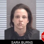 Sara Burns Mugshots