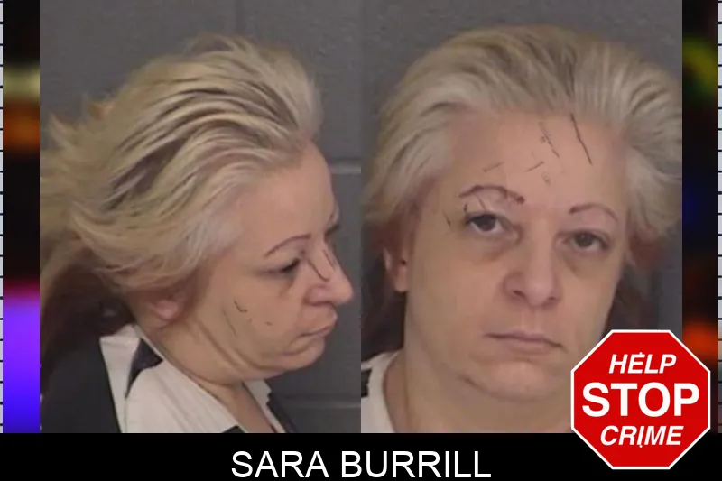 Sara Burrill Mugshots