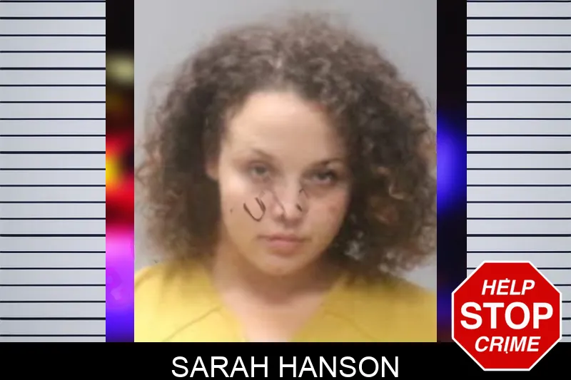 Sarah Hanson mugshot