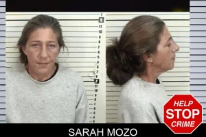 Sarah Mozo mugshot