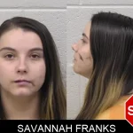 Savannah Franks Mugshots