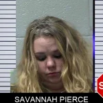 Savannah Pierce Mugshots