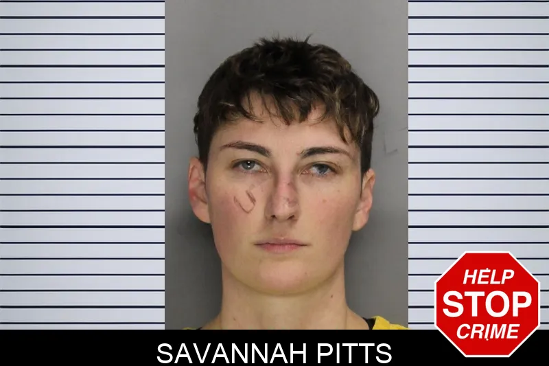 Savannah Pitts mugshot