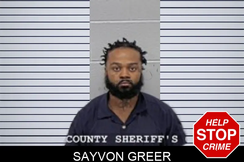 Sayvon Greer Mugshots