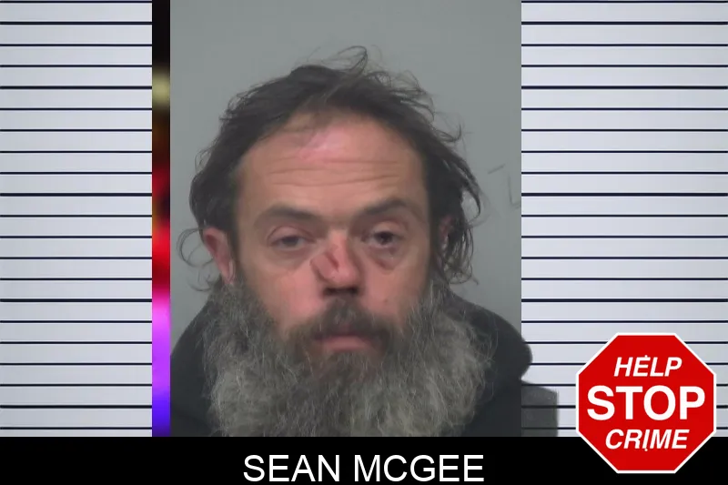 Sean McGee mugshot