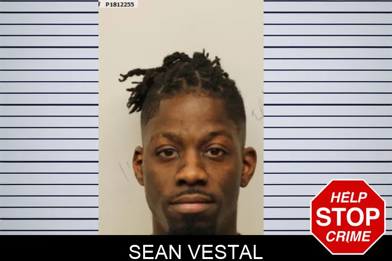 Sean Vestal mugshot