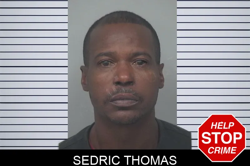 Sedric Thomas mugshot
