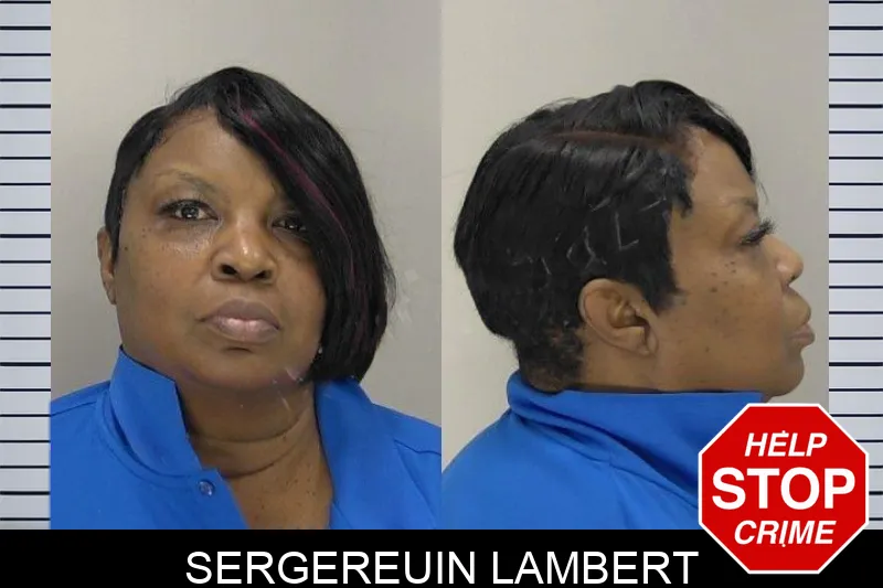 Sergereuin Lambert Mugshots