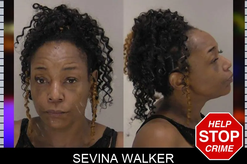 Sevina Walker Mugshots