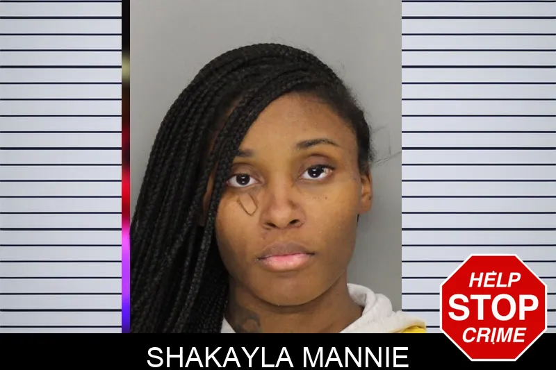 Shakayla Mannie mugshot