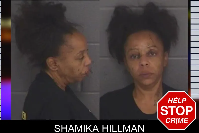 Shamika Hillman Mugshots