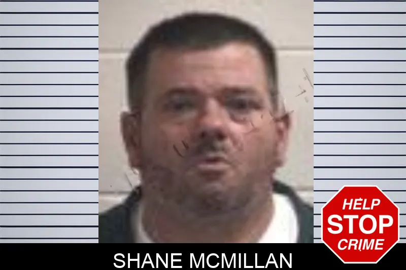 Shane McMillan Mugshots