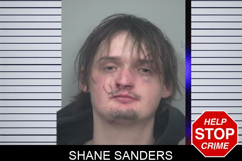 Shane Sanders mugshot