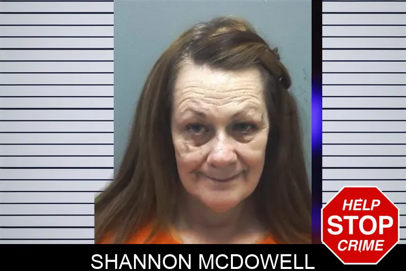 Shannon McDowell Mugshots