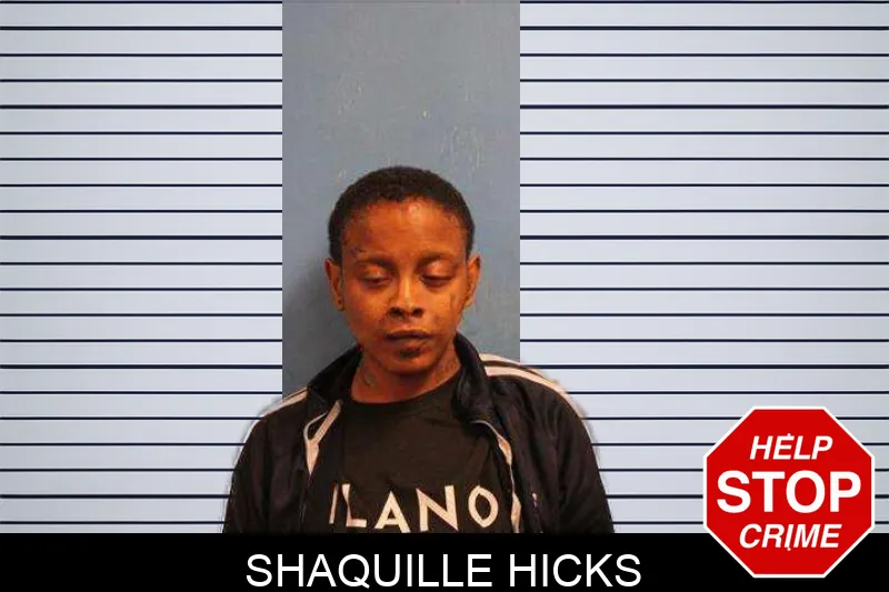 Shaquille Hicks Mugshots