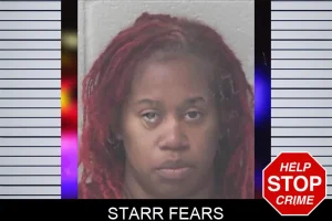Starr Fears mugshot