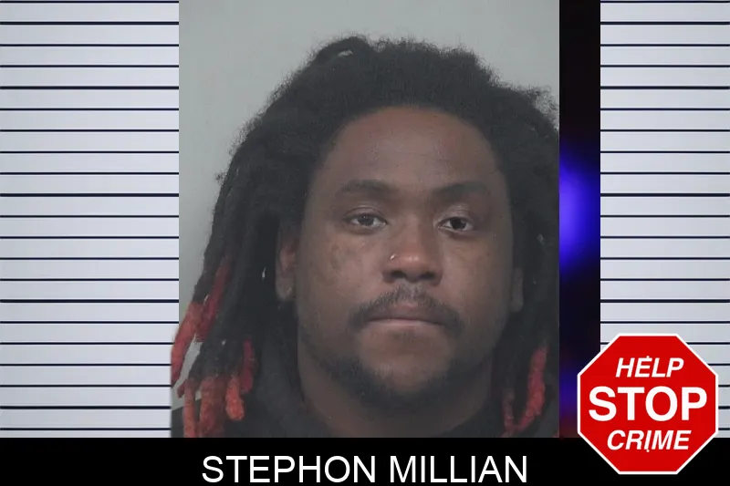 Stephon Millian mugshot