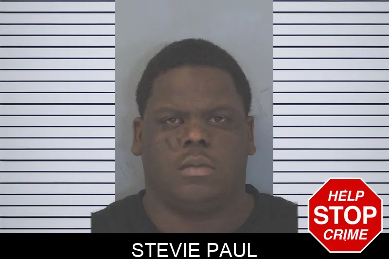Stevie Paul mugshot