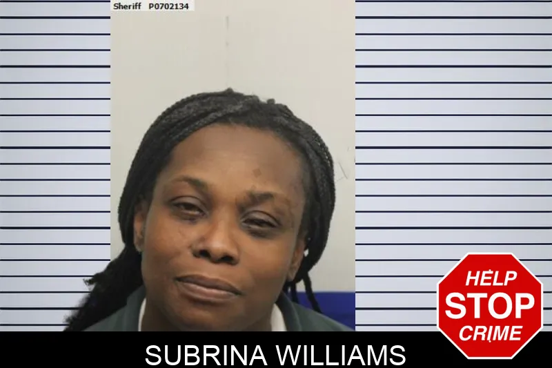 Subrina Williams mugshot