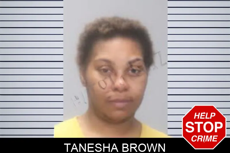 Tanesha Brown mugshot – Muscogee County , Georgia Tanesha Brown mugshot