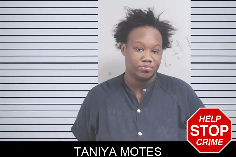 Taniya Motes Mugshots