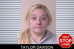 Taylor Dawson mugshot