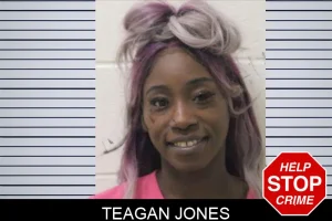Teagan Jones mugshot