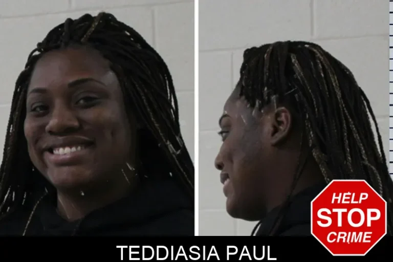 Teddiasia Paul mugshot – Houston County , Georgia Teddiasia Paul