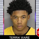 Terrik Ware Mugshots