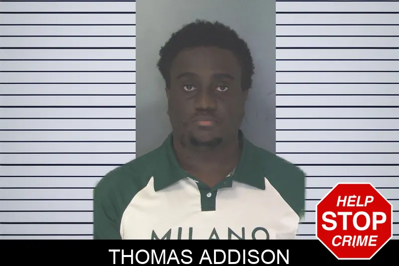 Thomas Addison Mugshots
