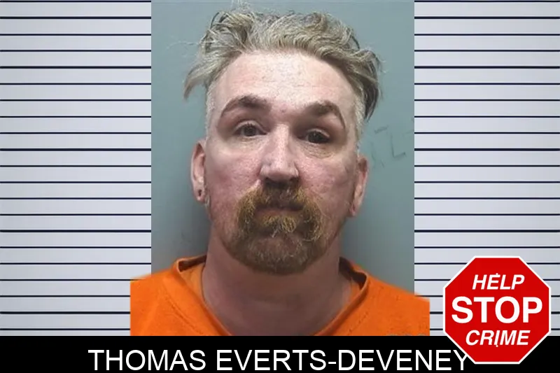 Thomas Everts-Deveney Mugshots